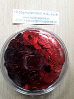 Confetti Hartjes rood open 1.5 cm - Klik op de afbeelding om het venster te sluiten